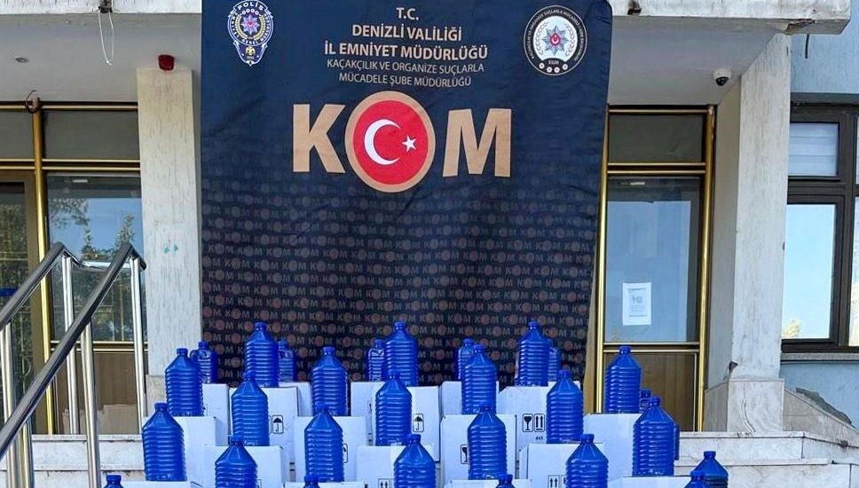 denizlide 642 litre kacak alkol yakalandi cIkelb4s