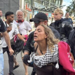 Almanyada israile muhimmat ureten rheinmetall protesto edildi cok sayida kisi gozaltinda 5FHVSDpT